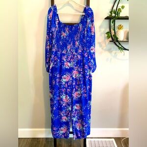 CHARLES HENRY ONE PIECE WIDE LEG JUMPER